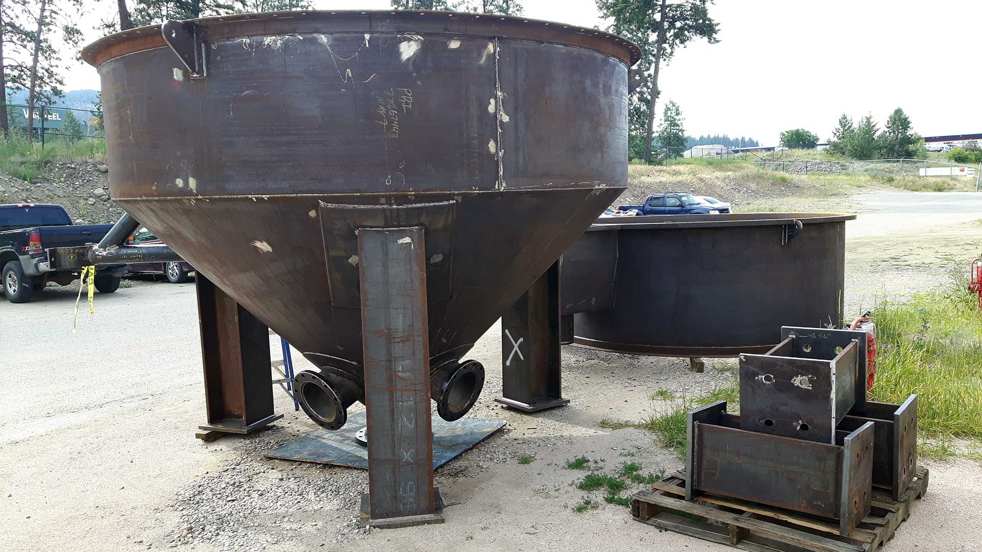Hopper Ready for Water