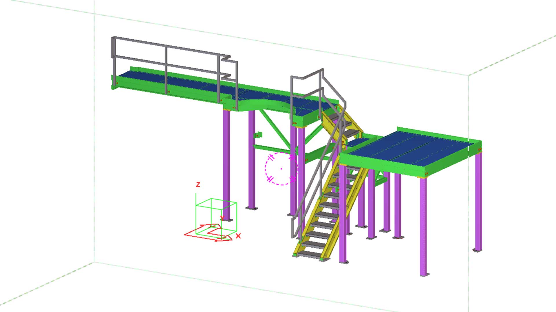Stainless Steel Platform Model